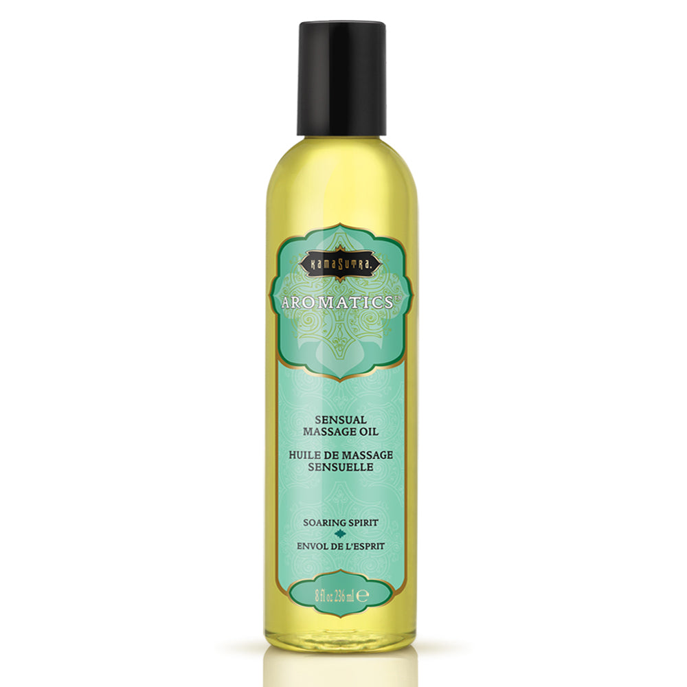 Aromatic Massage Oil Soaring Spirit 8 oz. | 739122000239 | Discreet Personal Wellness