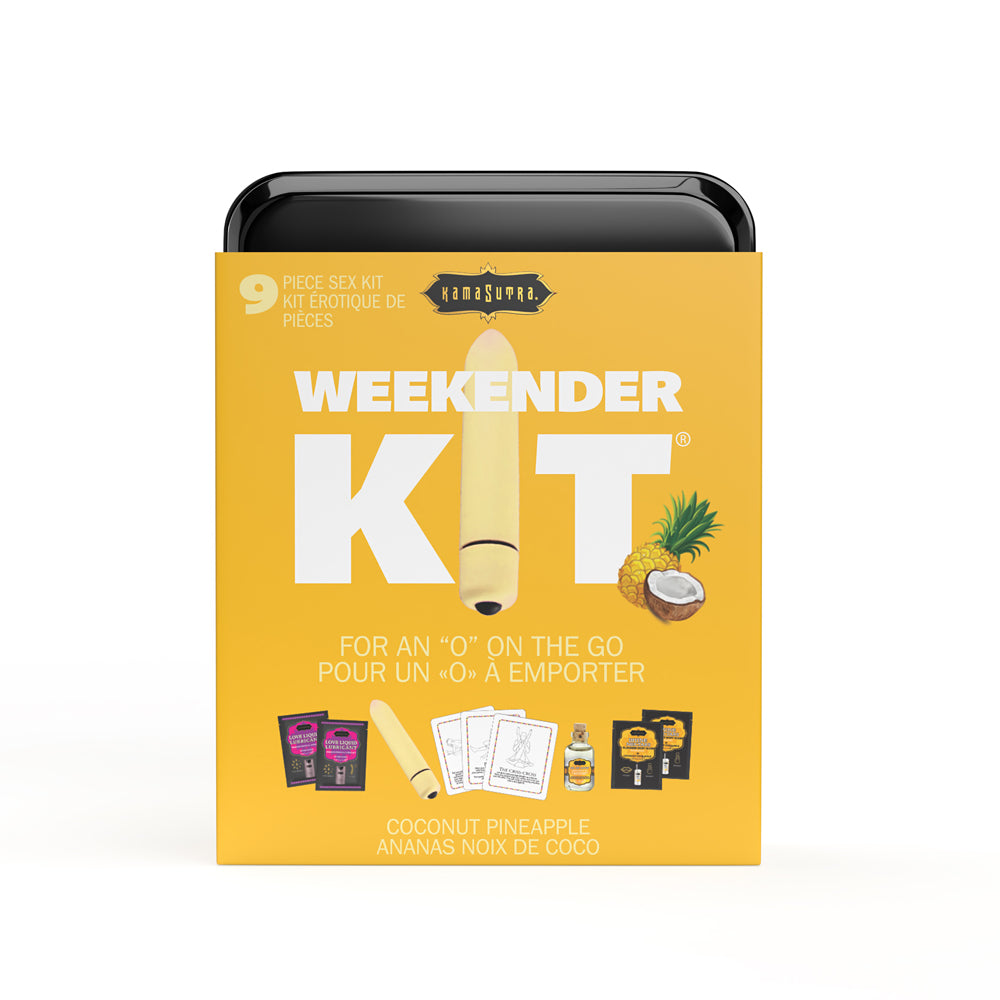 Weekender Vibe Coconut Pine Massage Vibrator Travel Kit | 739122130226 | Discreet Personal Wellness