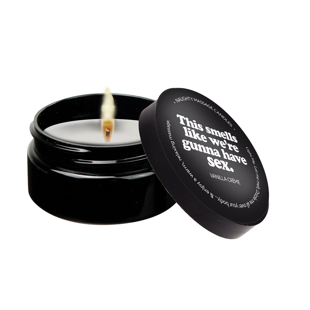 This Smells Like We're Gunna Have Sex Massage Candle 2 oz. | 739122143035 | Discreet Personal Wellness
