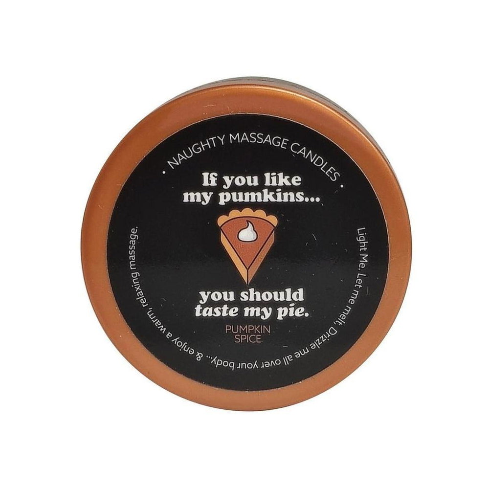 Naughty Notes Candle Taste My Pie | 739122143189 | Discreet Personal Wellness