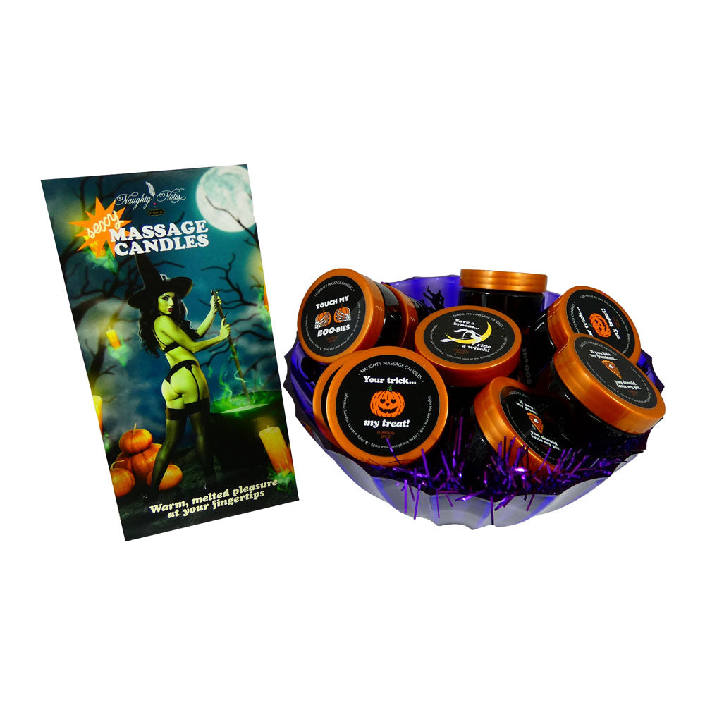 Naughty Notes Candle Fall 2024 Bowl Prepack | 739122143561 | Discreet Personal Wellness