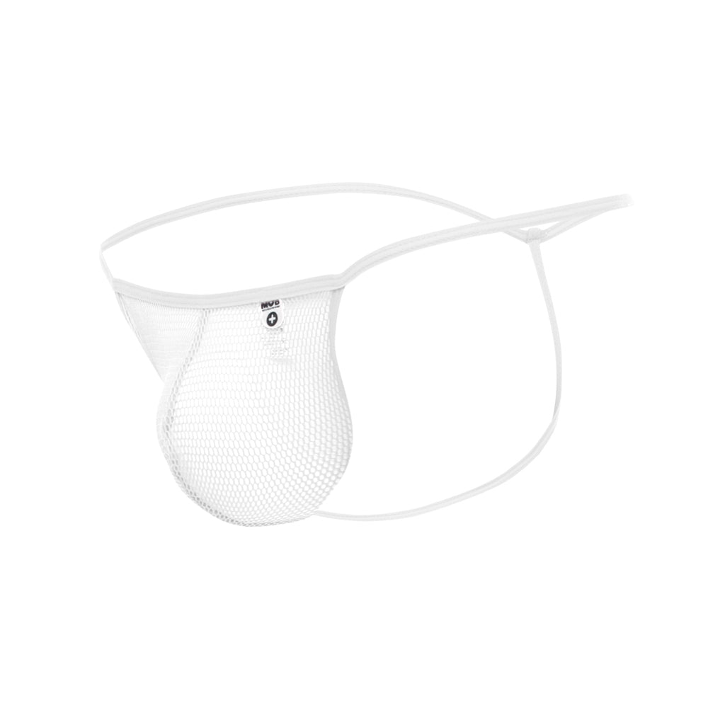 Mesh Boy Thong White L/Xl | 741360719828 | Discreet Personal Wellness