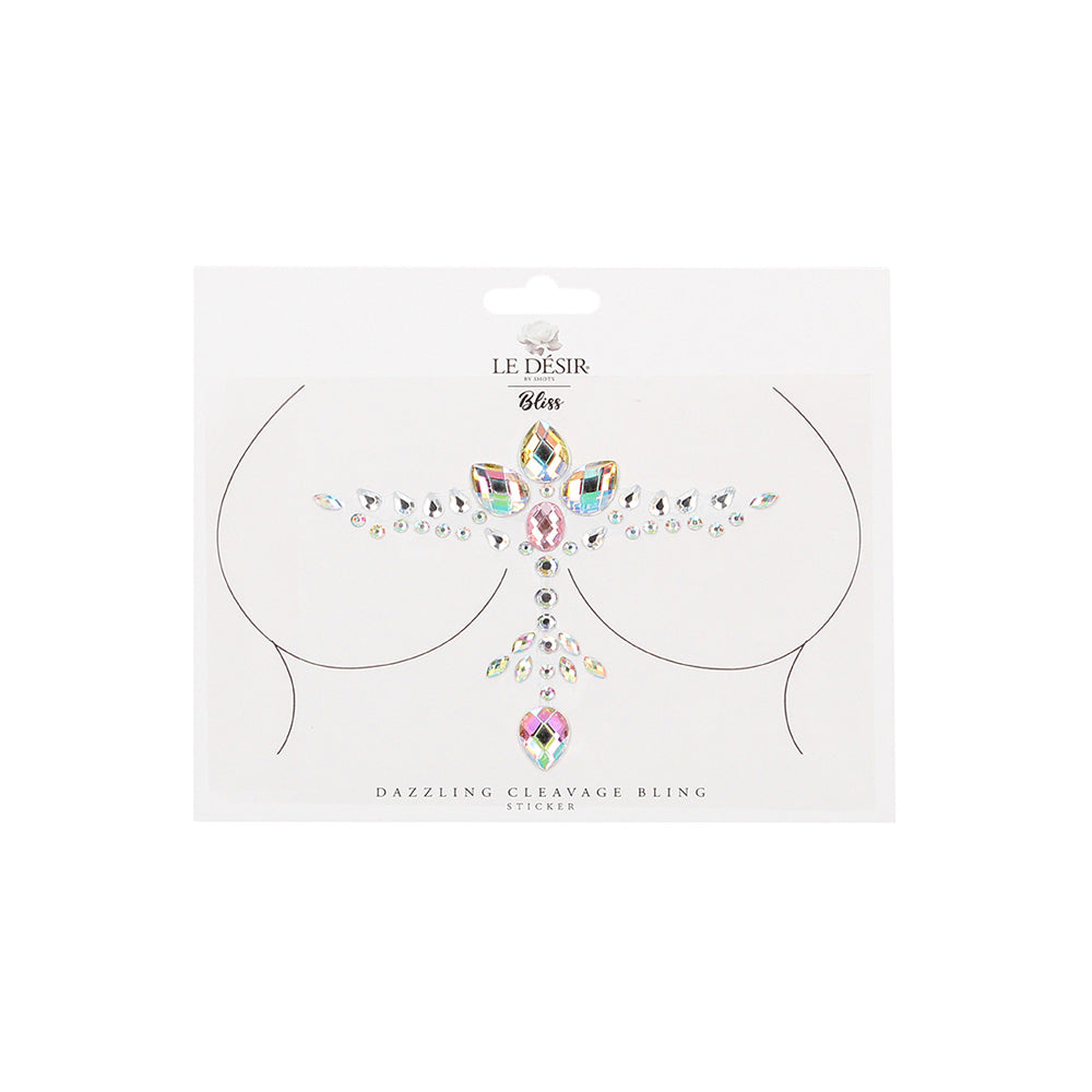 Le Desir Dazzling Cleavage Bling Sticker | 7423522446478 | Discreet Personal Wellness