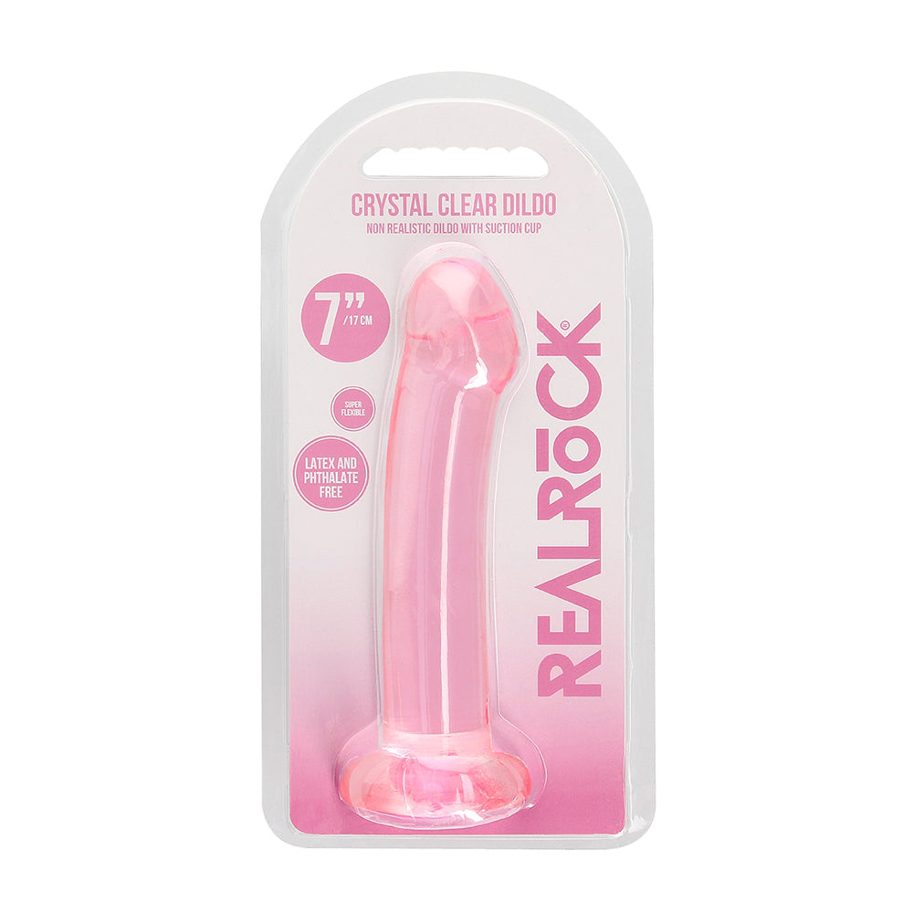 Non Realistic Dildo With Suction Cup 6.7" Pink | 7423522581513 | Discreet Personal Wellness
