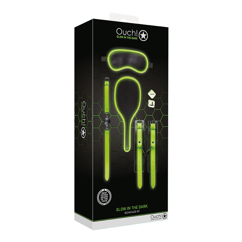 Ouch! Bondage Kit #1 Glow In The Dark | 7423522643617 | Discreet Personal Wellness