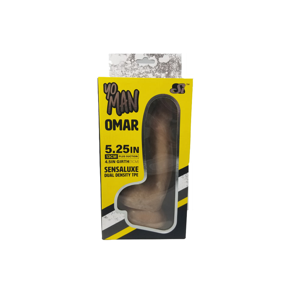 Yo Man Omar 5.25" Caramel | 752875208028 | Discreet Personal Wellness