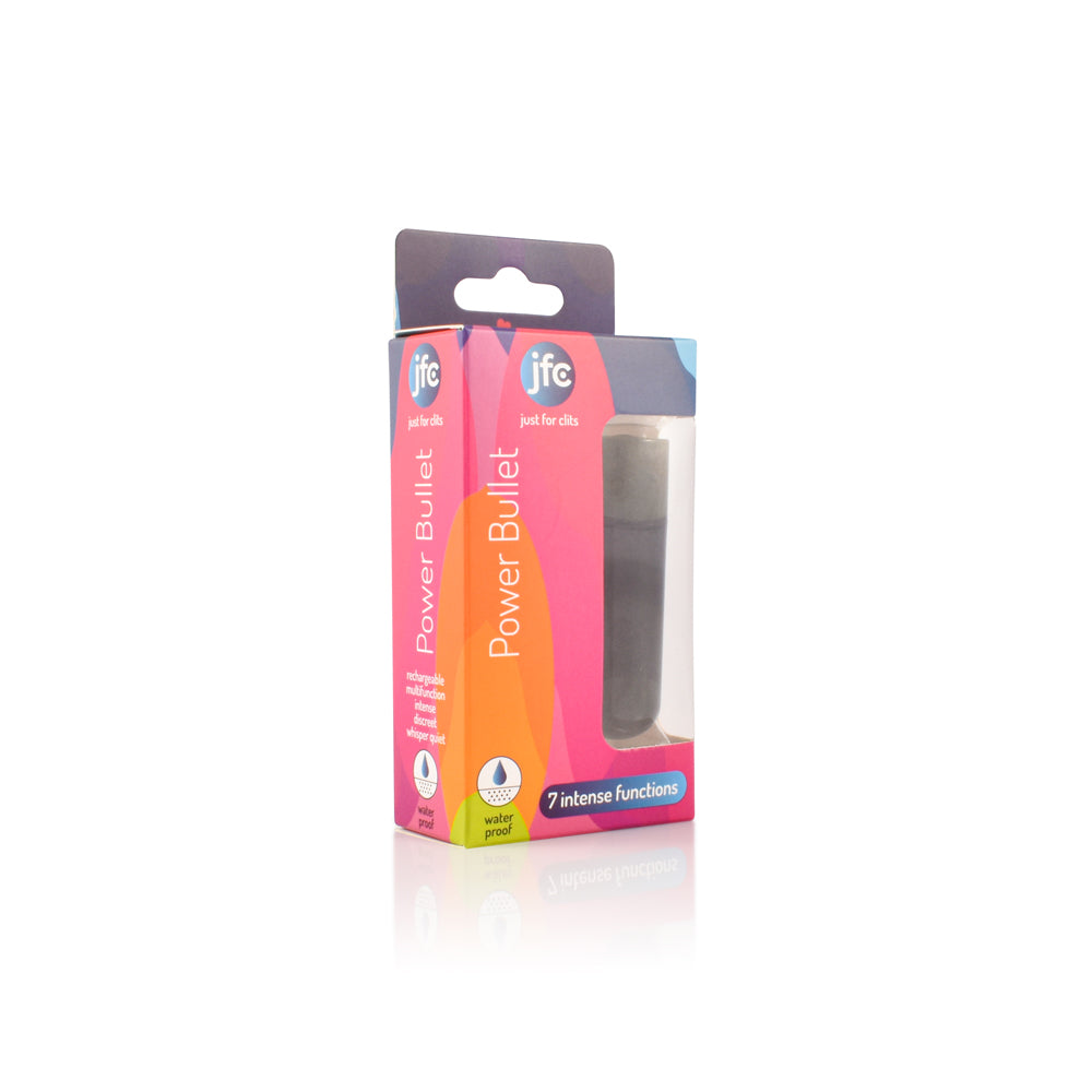 Jfc Power Bullet Black | 752875615048 | Discreet Personal Wellness