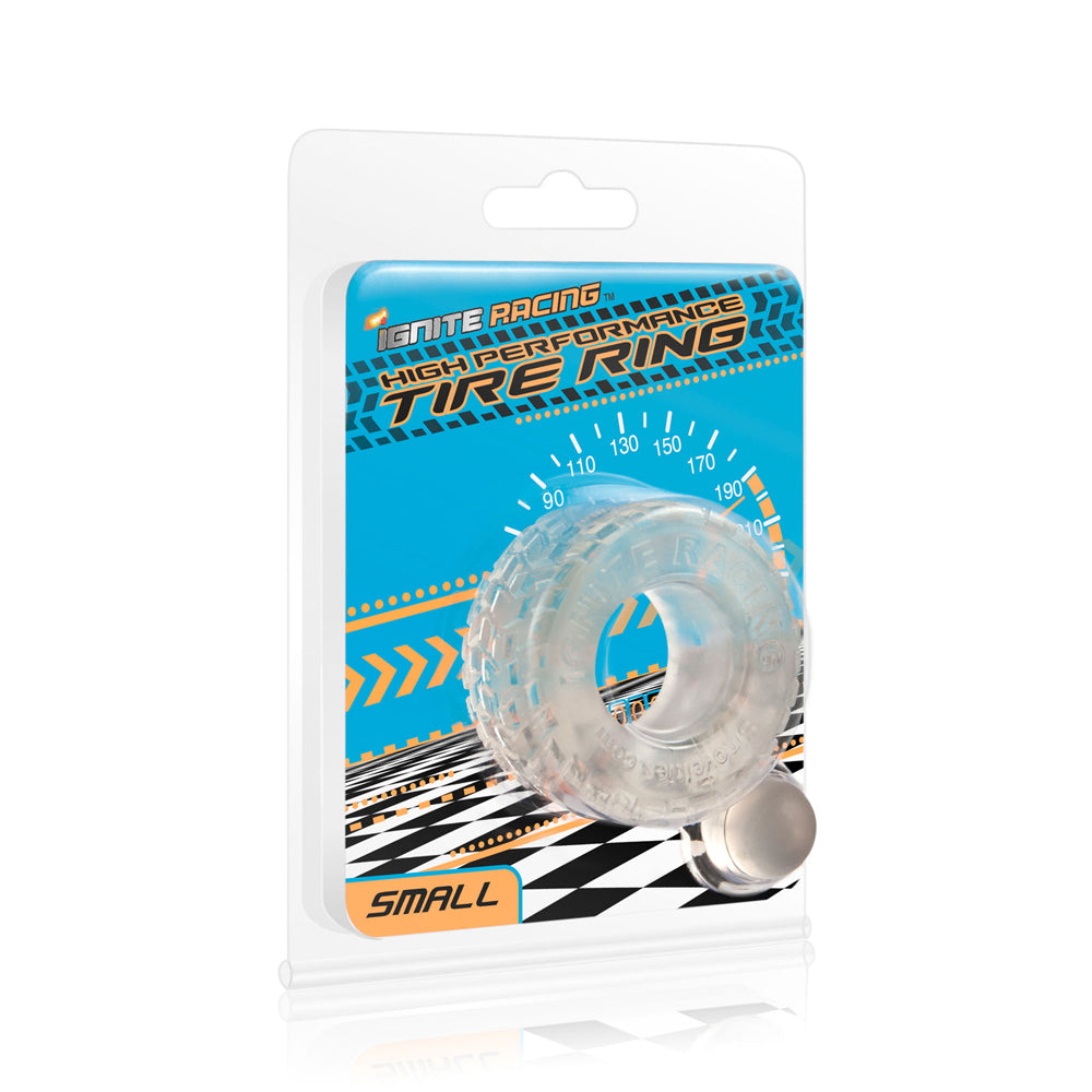 Ignite High Performance Tire Ring Small Clear | 752875951238 | Discreet Personal Wellness