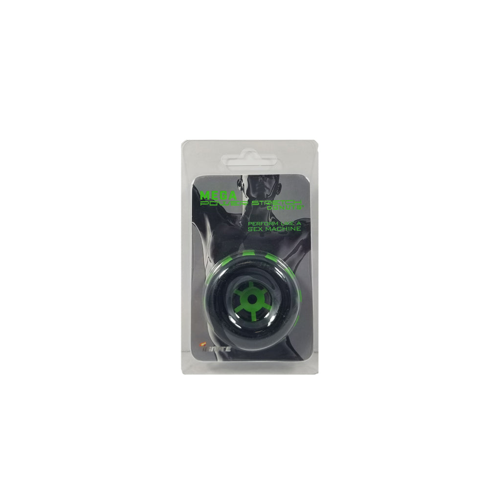 Mega Power Stretch Donut Black | 752875954000 | Discreet Personal Wellness