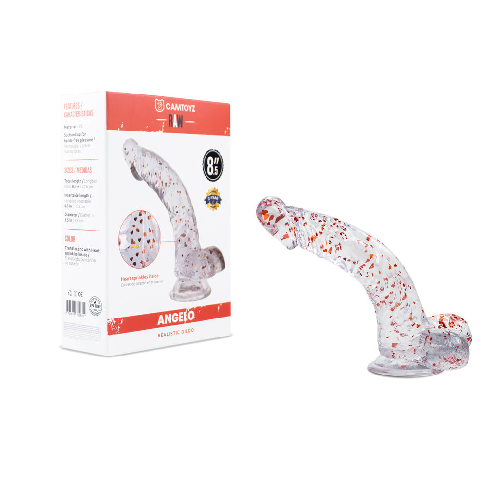 Raw Angelo 8.5" Realistic Dildo | 7707674732611 | Discreet Personal Wellness