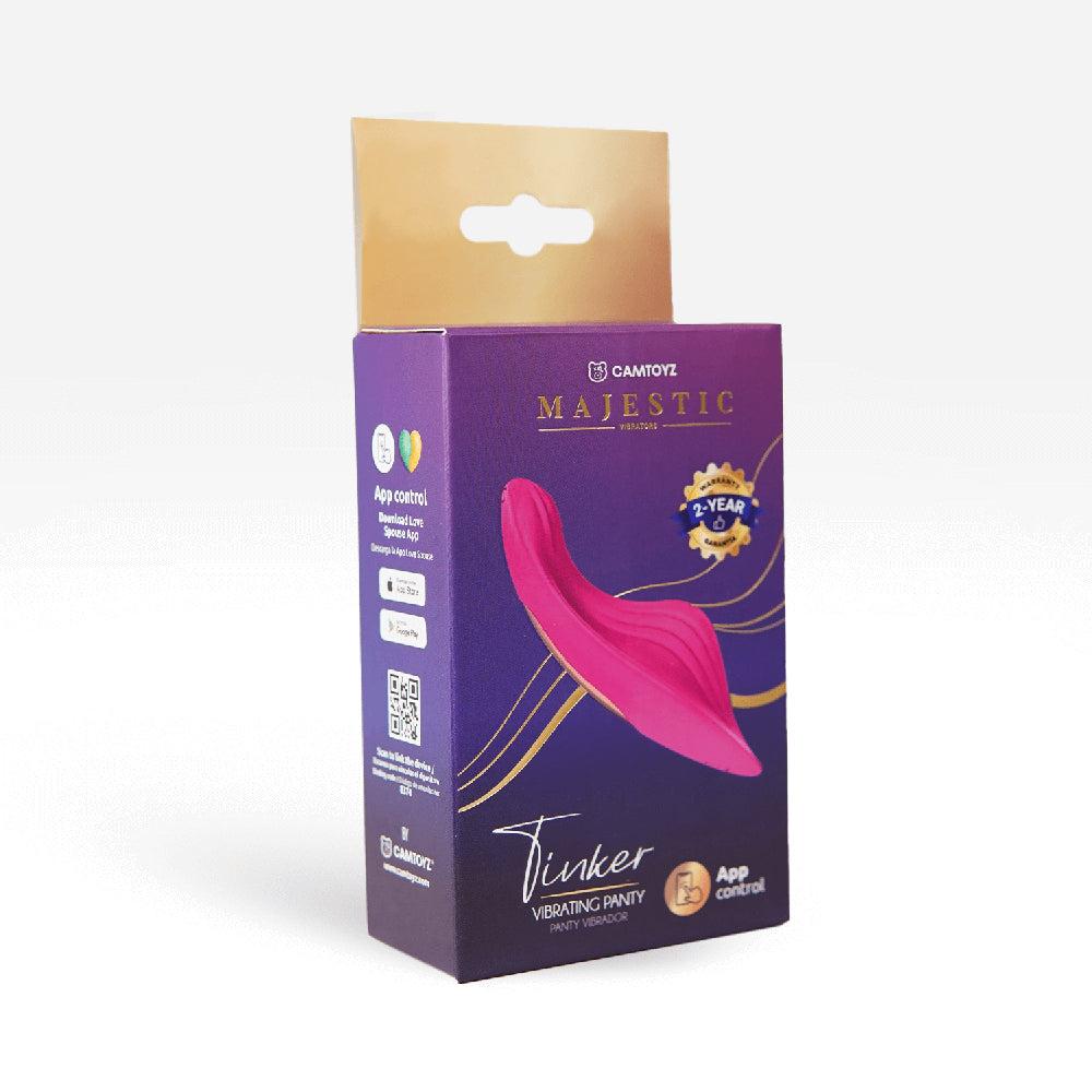 Majestic Tinker Panty Vibrator | 7707755392086 | Discreet Personal Wellness
