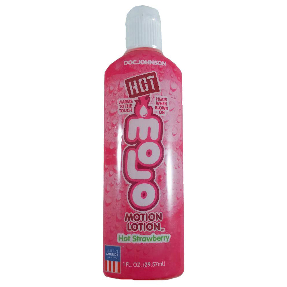 Hot Motion Lotion Hot Strawberry | 782421001988 | Discreet Personal Wellness