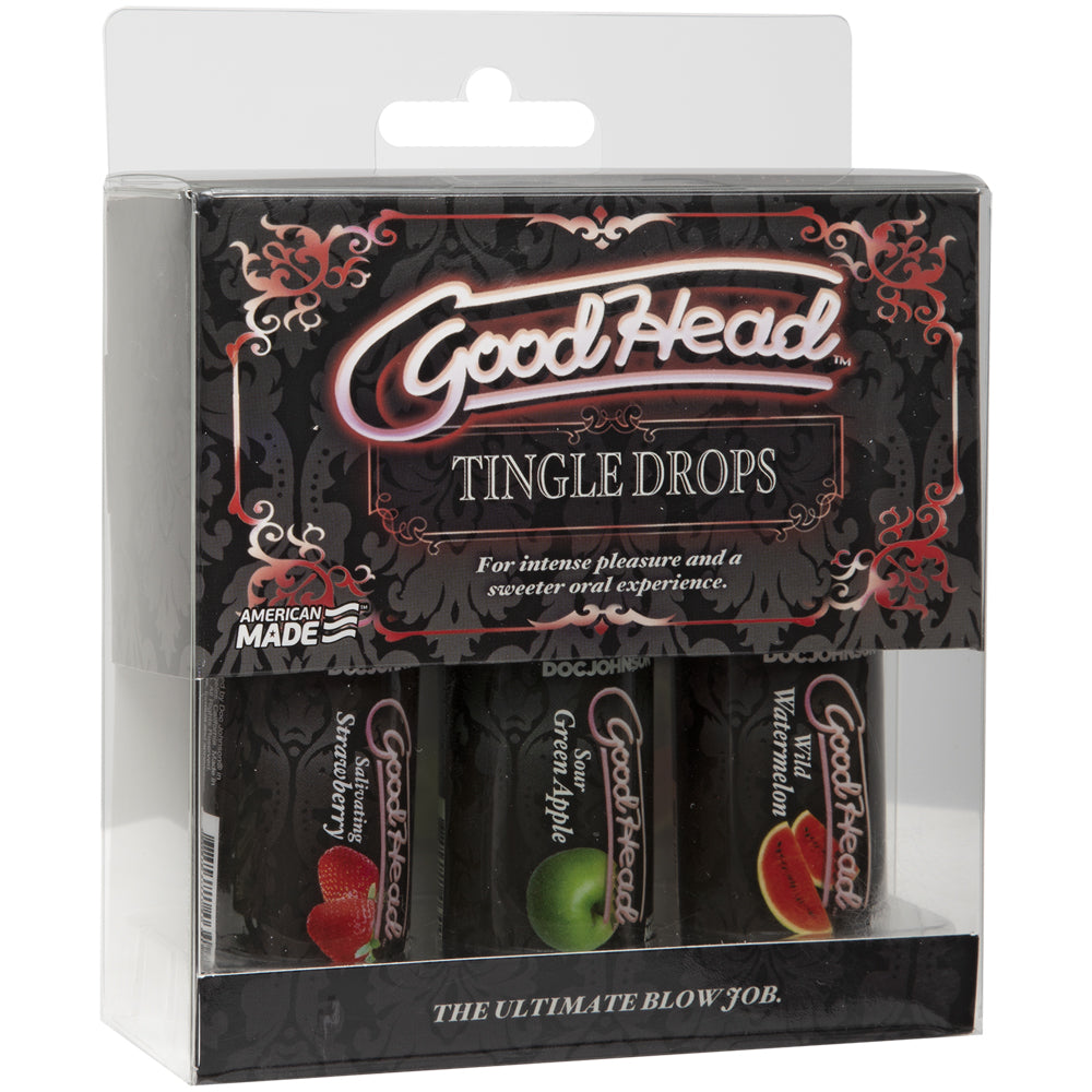 Goodhead - Tingle Drops - 3 Pack | 782421014438 | Discreet Personal Wellness