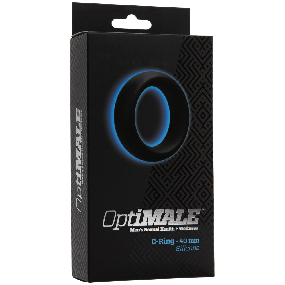 Optimale &ndash; C-Ring &ndash; 40Mm Black | 782421019235 | Discreet Personal Wellness