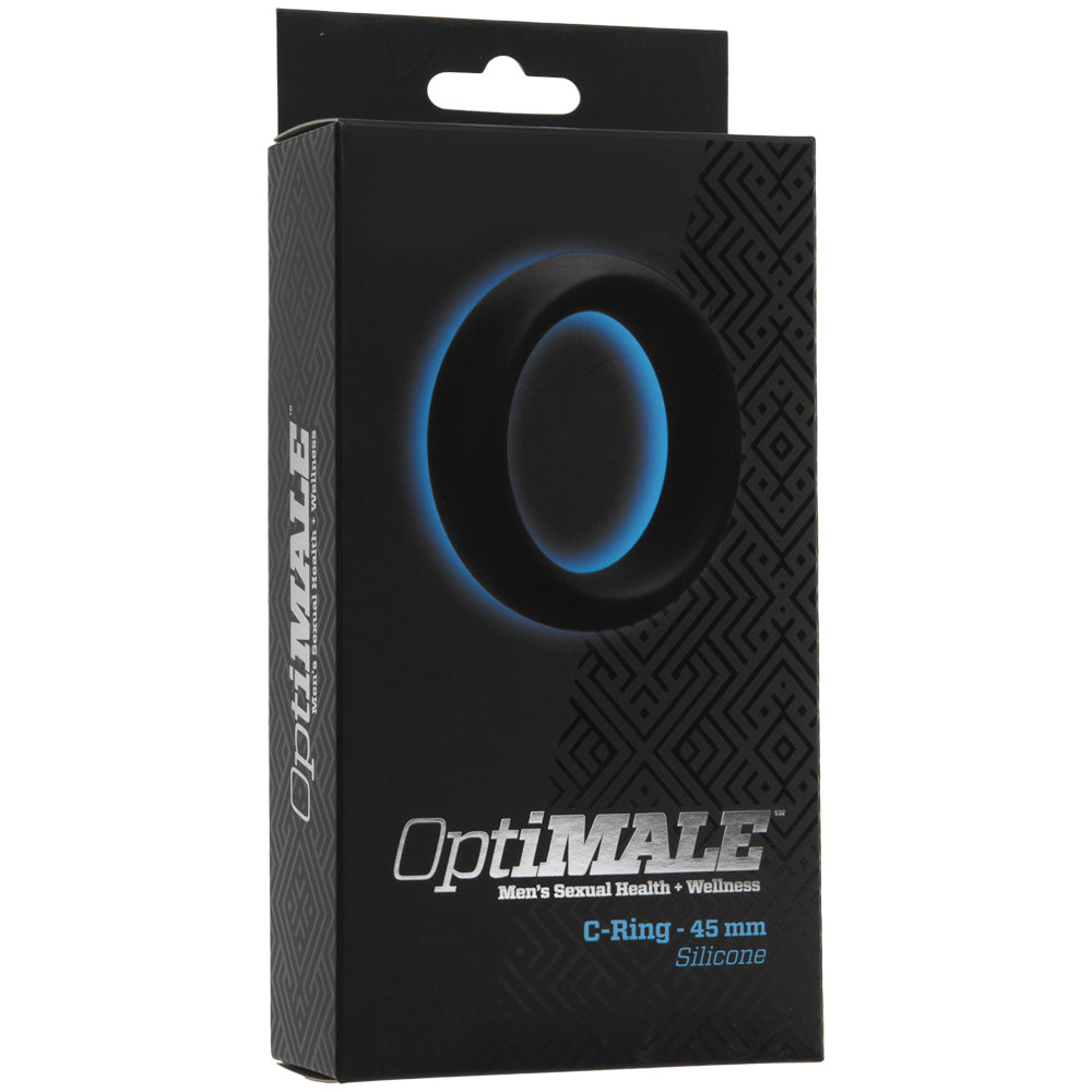 Optimale &ndash; C-Ring &ndash; 45Mm Black | 782421019242 | Discreet Personal Wellness