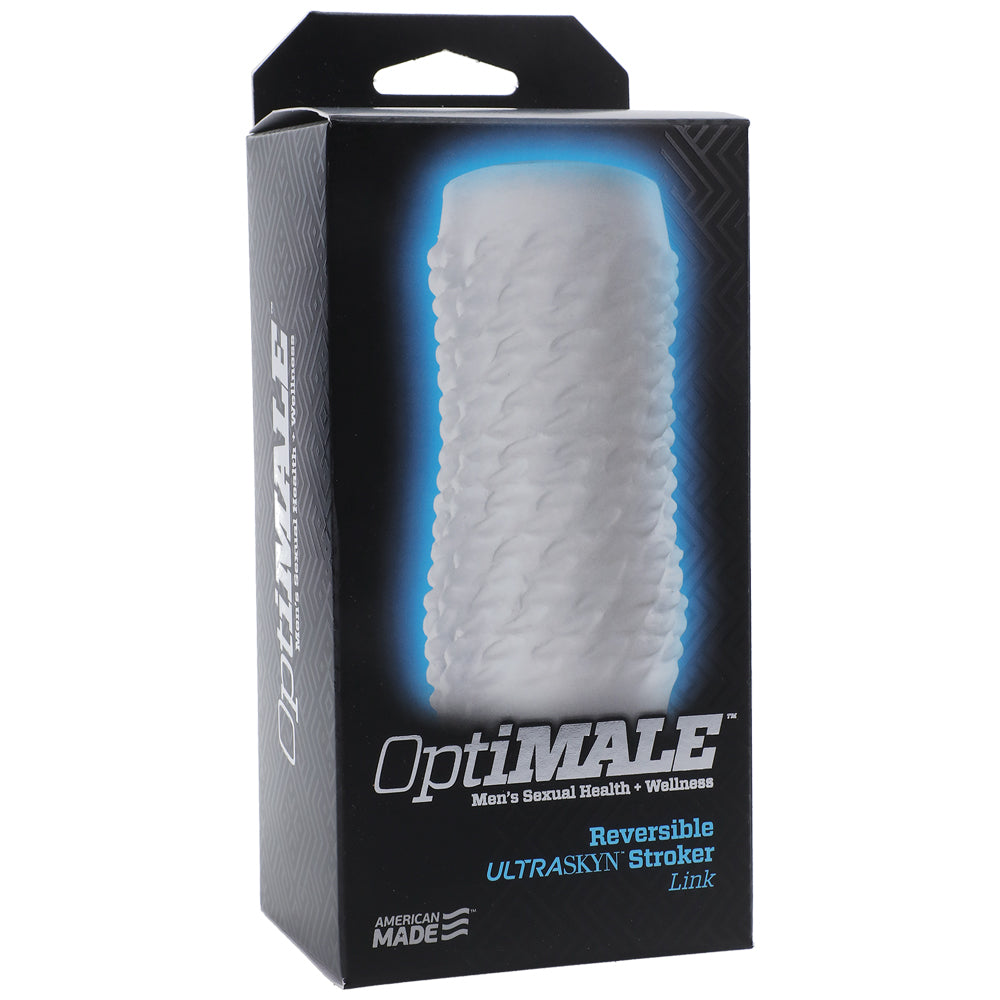 Optimale Reversible Ultraskyn Stroker Link Frost | 782421021139 | Discreet Personal Wellness