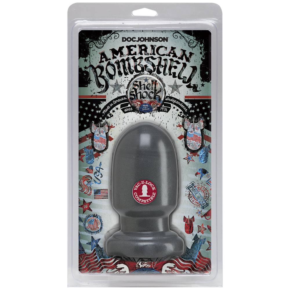 American Bombshell Shell Shock Small Gun Metal | 782421022167 | Discreet Personal Wellness