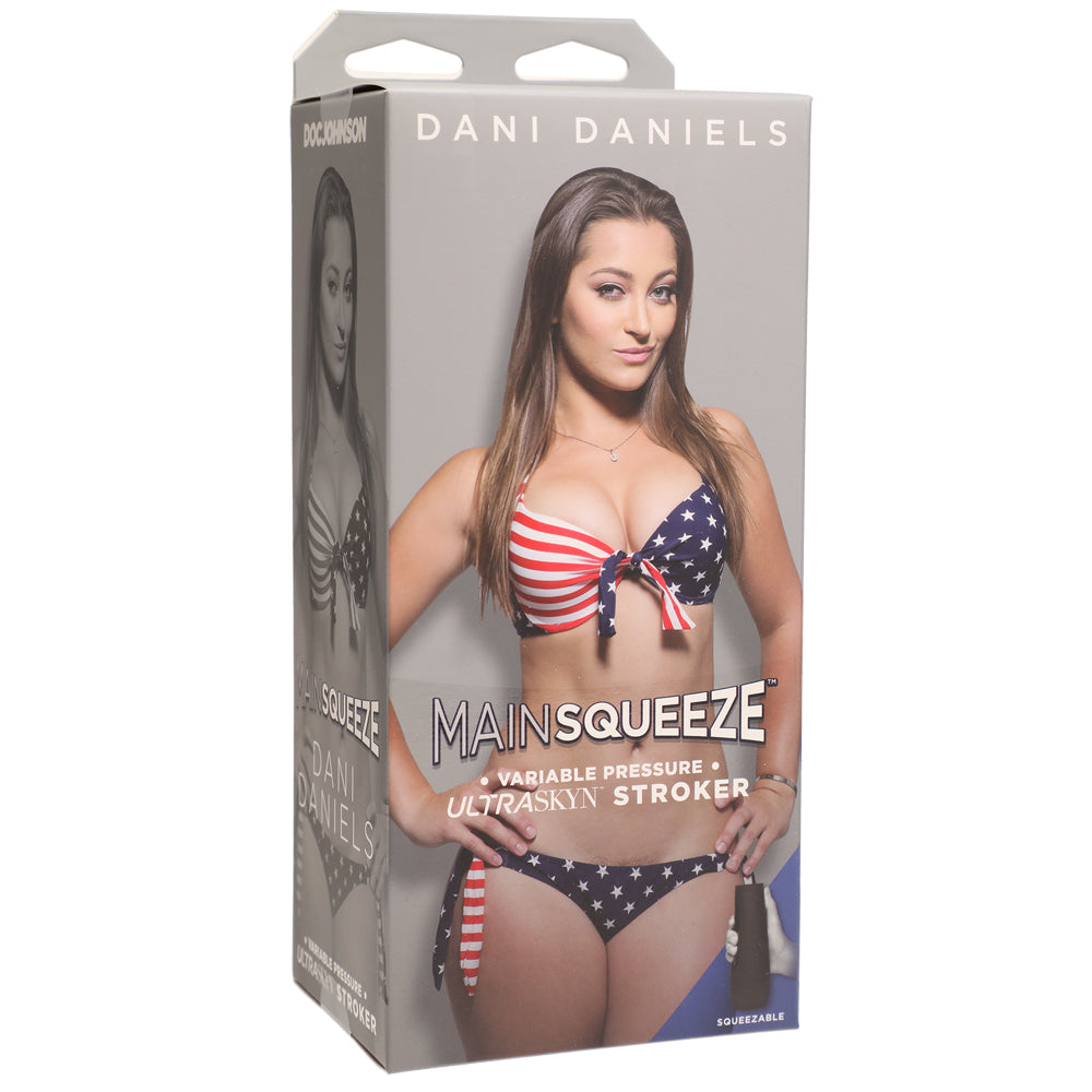 Main Squeeze Dani Daniels ULTRASKYN Stroker Vagina Vanilla | 782421061906 | Discreet Personal Wellness