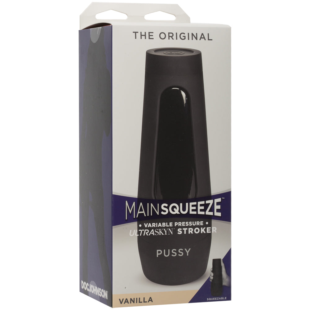 Main Squeeze The Original ULTRASKYN Stroker Vagina Vanilla | 782421063405 | Discreet Personal Wellness