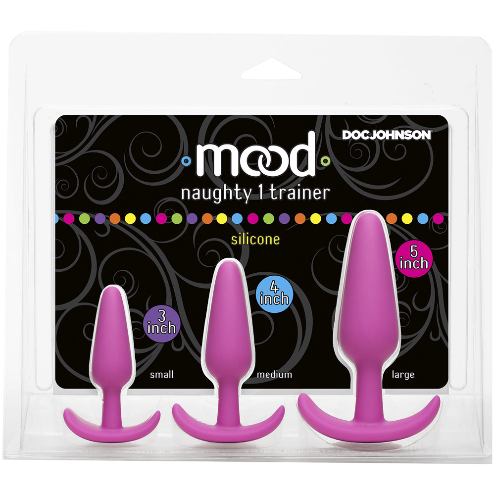 Mood Naughty 1 Trainer Set Pink | 782421067045 | Discreet Personal Wellness