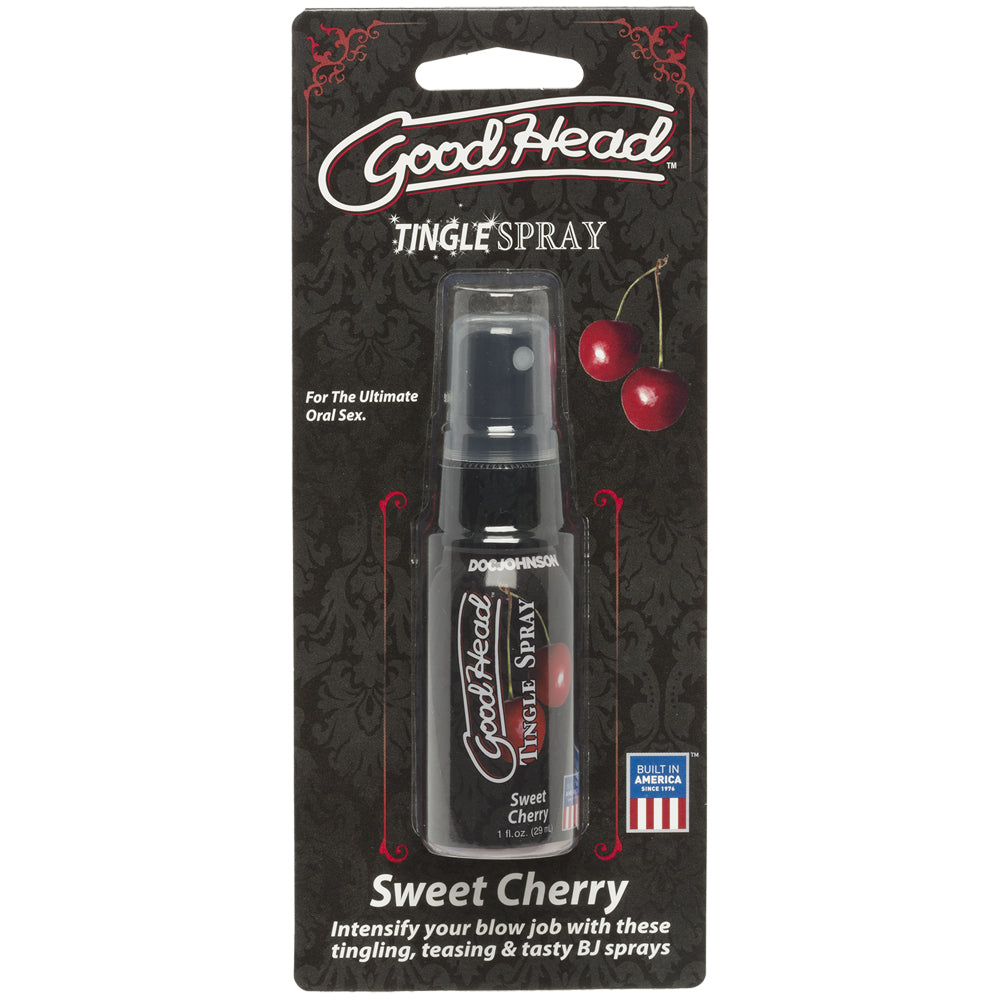 Goodhead Tingle Spray Sweet Cherry 1 oz. | 782421070069 | Discreet Personal Wellness