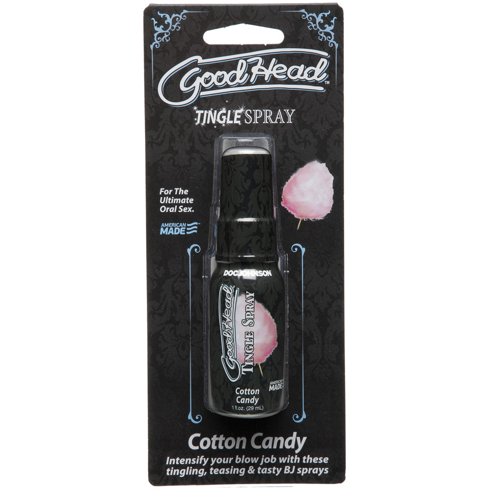 Goodhead Tingle Spray Cotton Candy 1 oz. | 782421070076 | Discreet Personal Wellness