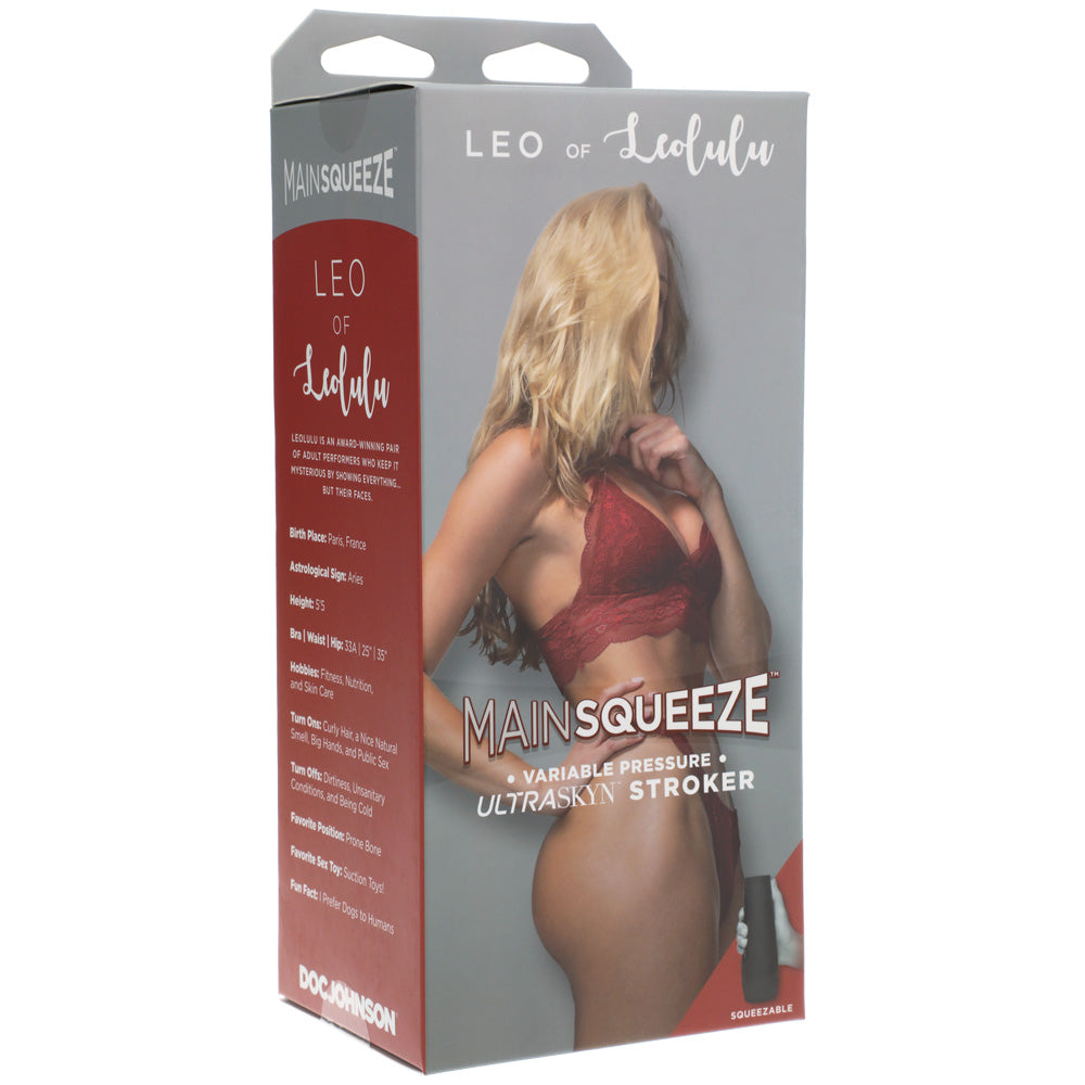 Main Squeeze Leo Of Leolulu Ultraskyn Stroker Vagina | 782421077570 | Discreet Personal Wellness