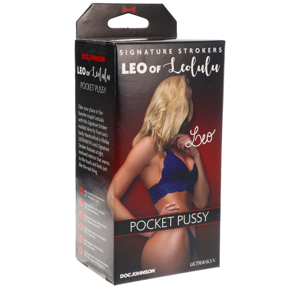 Signature Strokers Leo Of Leolulu Ultraskyn Pocket Vagina | 782421077792 | Discreet Personal Wellness