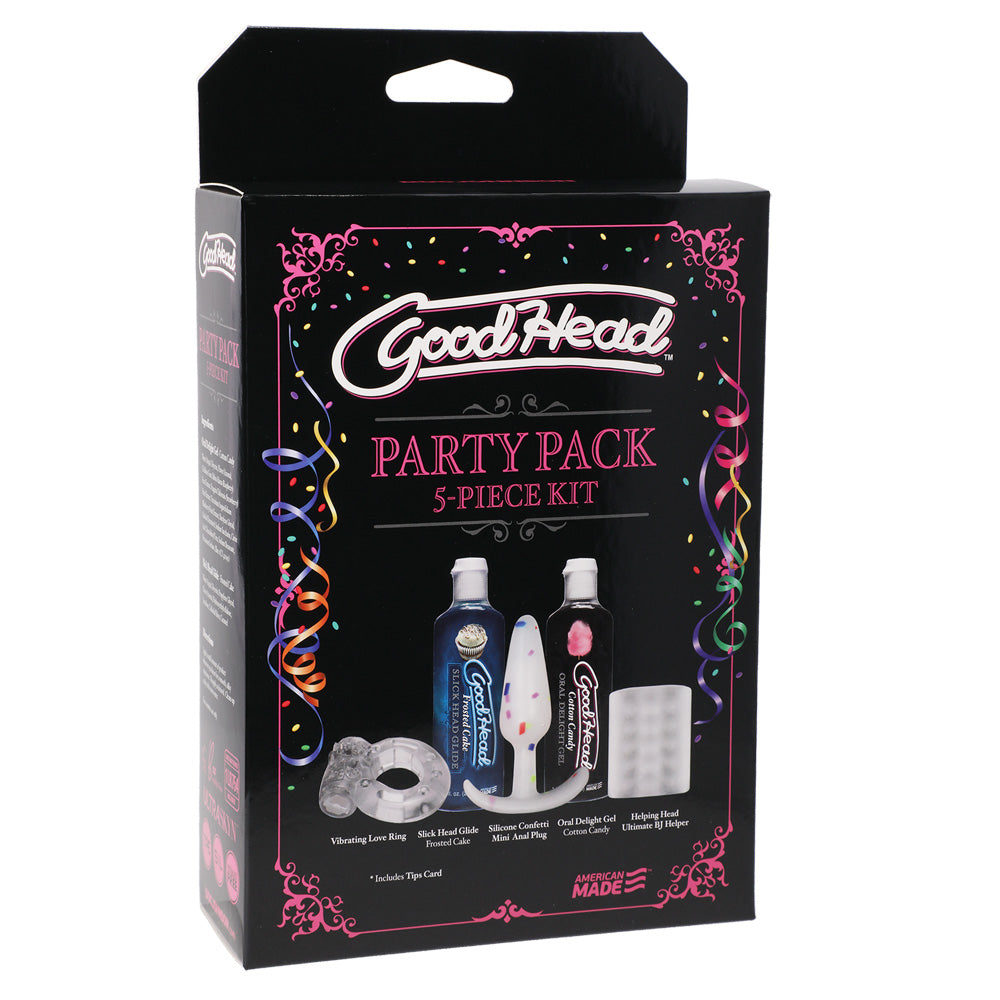 Goodhead Party Pack 5 Piece Kit | 782421077976 | Discreet Personal Wellness
