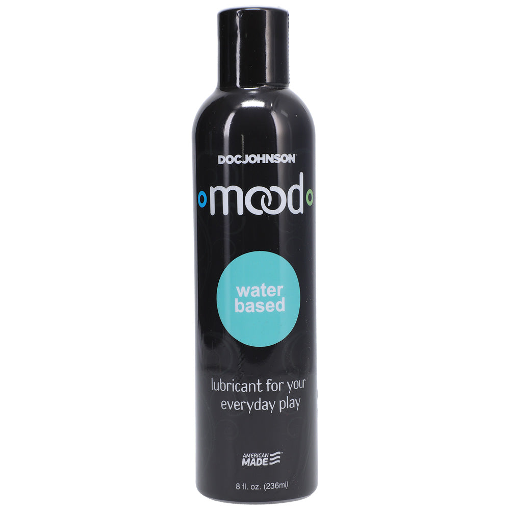 Mood Lube Water Based 8 oz. Clear | 782421080495 | Discreet Personal Wellness