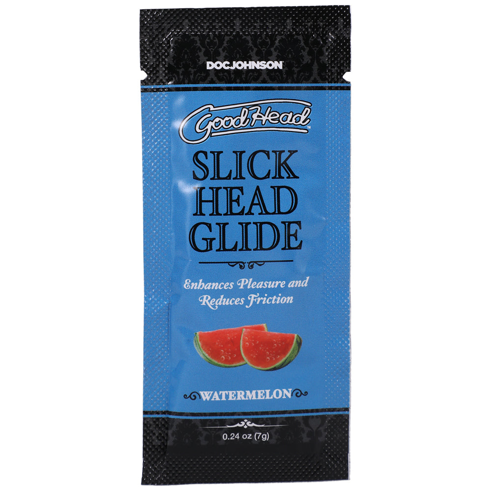 Goodhead Slick Head Glide Watermelon 48 Pieces 0.24 oz. | 782421085698 | Discreet Personal Wellness