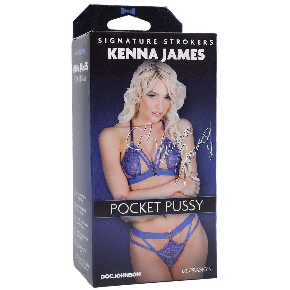 Signature Strokers Kenna James Ultraskyn Pocket Vagina Vanilla | 782421086183 | Discreet Personal Wellness