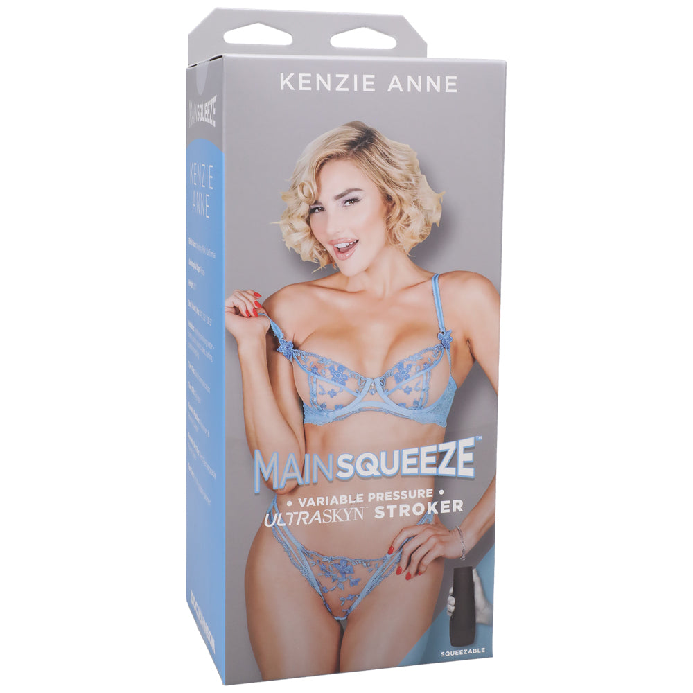 Main Squeeze Kenzie Anne Ultraskyn Stroker Vagina Vanilla | 782421086213 | Discreet Personal Wellness