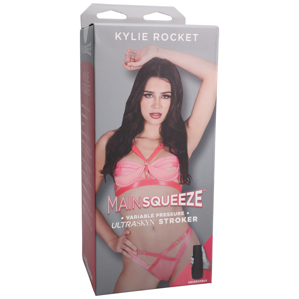 Main Squeeze Kylie Rocket Ultraskyn Stroker Vagina Vanilla | 782421086886 | Discreet Personal Wellness