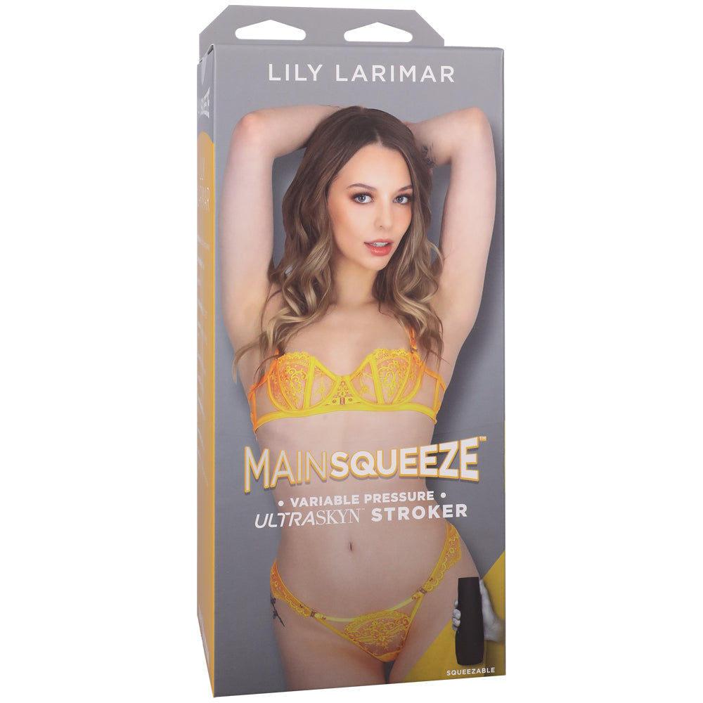 Main Squeeze Lily Larimar Ultraskyn Stroker Vagina Vanilla | 782421086909 | Discreet Personal Wellness