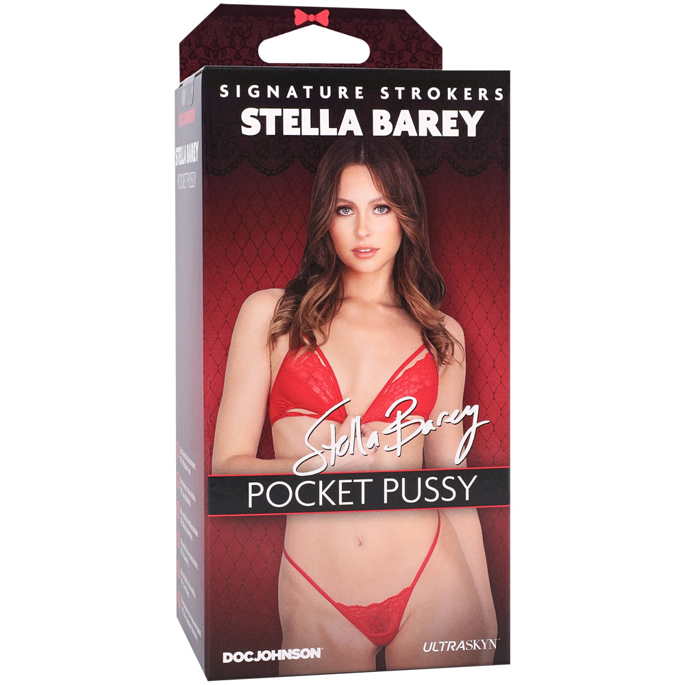 Signature Strokers Stella Barey Ultraskyn Pocket Vagina Vanilla | 782421087128 | Discreet Personal Wellness