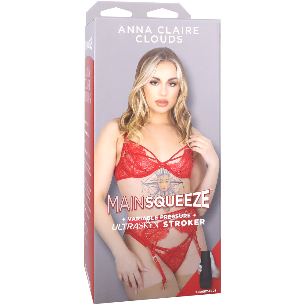 Main Squeeze Anna Claire Clouds Ultraskyn Stroker Vagina Vanilla | 782421087449 | Discreet Personal Wellness