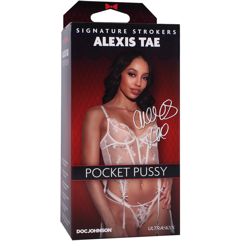 Signature Strokers Alexis Tae Ultraskyn Pocket Vagina Caramel | 782421087470 | Discreet Personal Wellness