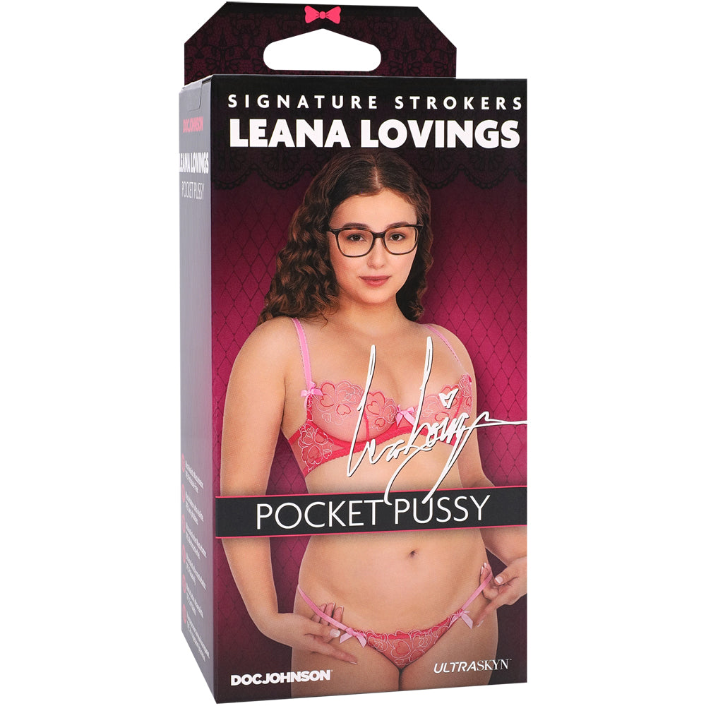 Signature Strokers Leana Lovings Ultraskyn Pocket Vagina Vanilla | 782421090050 | Discreet Personal Wellness
