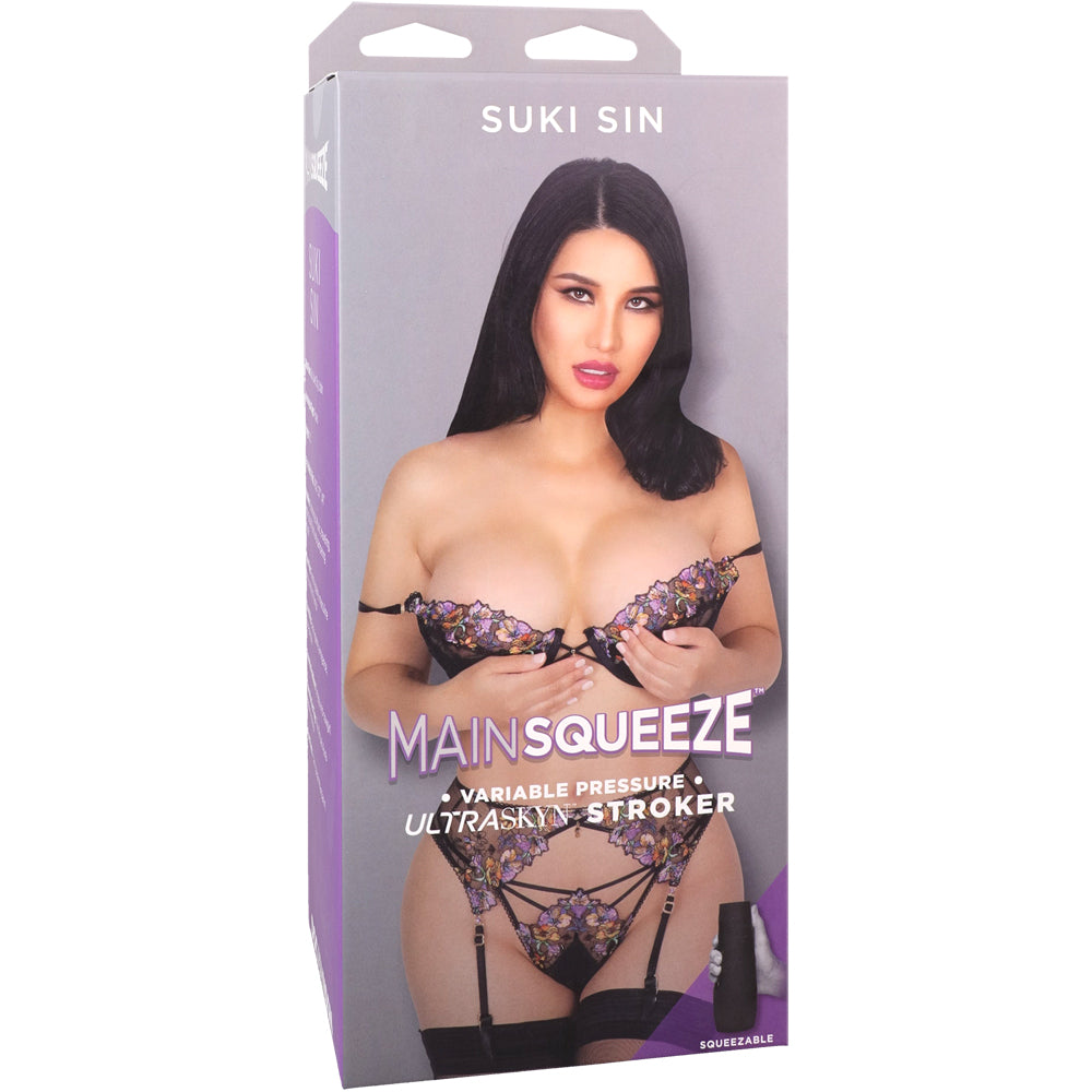 Main Squeeze Suki Sin Ultraskyn Stroker Vagina Vanilla | 782421090081 | Discreet Personal Wellness
