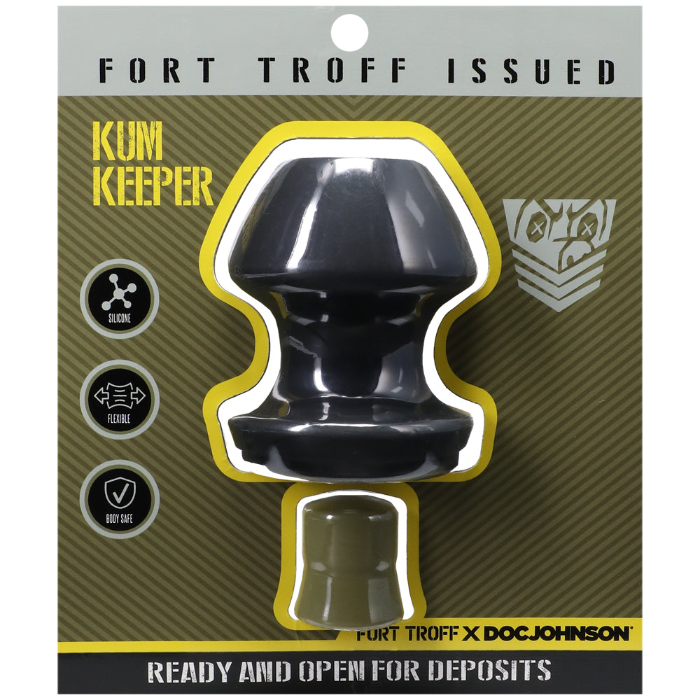 Fort Troff Kum Keeper Large Black | 782421090470 | Discreet Personal Wellness