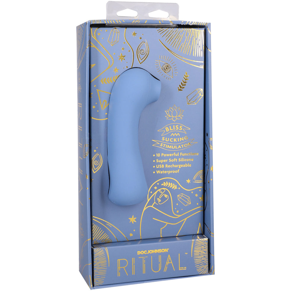 Ritual Bliss Rechargeable Blue | 782421091958 | Discreet Personal Wellness