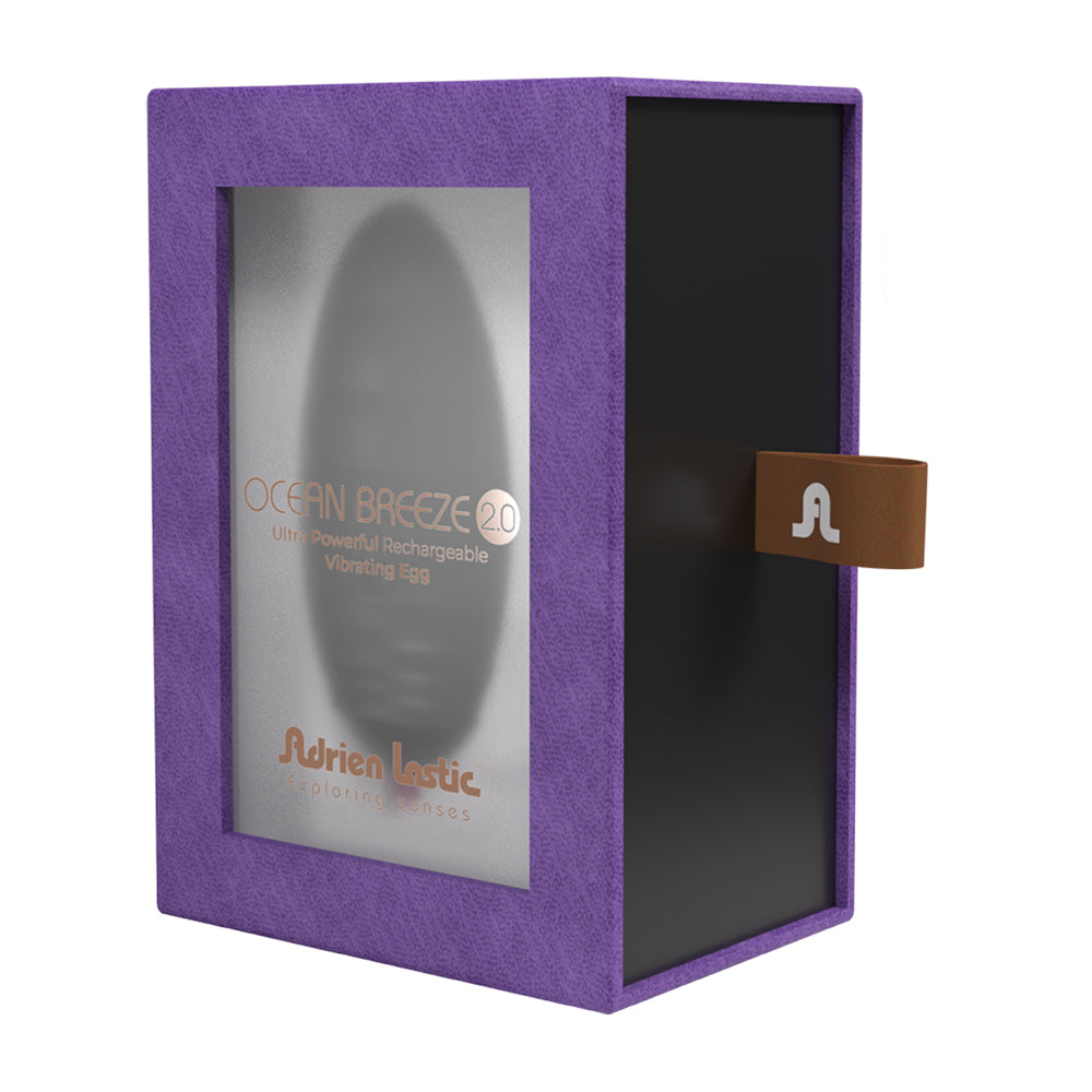 Adrien Lastic Ocean Breeze 2.0 Ultra Powerful Vibrating Egg Black | 782421093679 | Discreet Personal Wellness