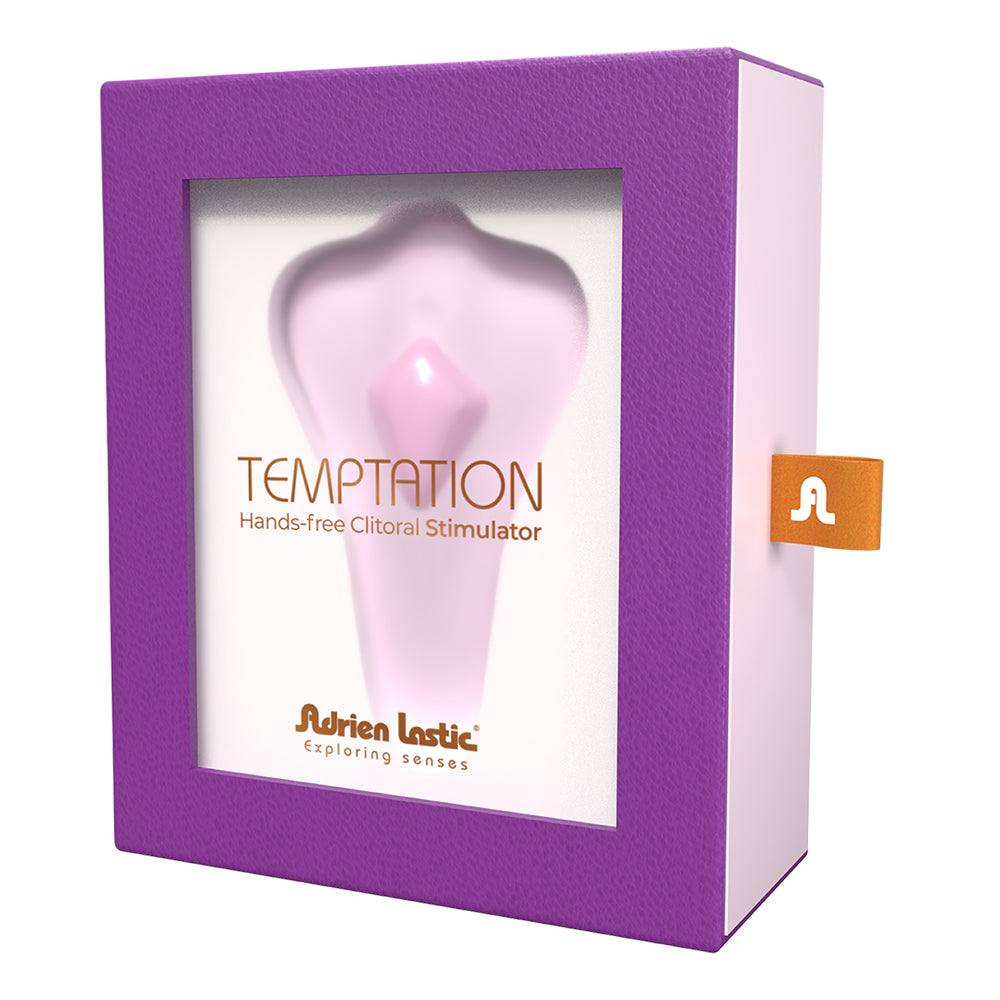 Adrien Lastic Temptation Hands-Free Clitoral Stimulator Pink | 782421093730 | Discreet Personal Wellness