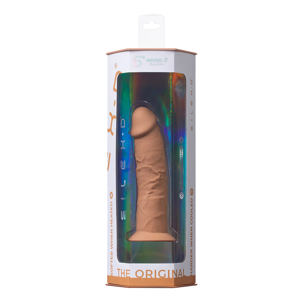 Silex-D The Original Model 2 Dildo 6" Caramel | 782421093877 | Discreet Personal Wellness