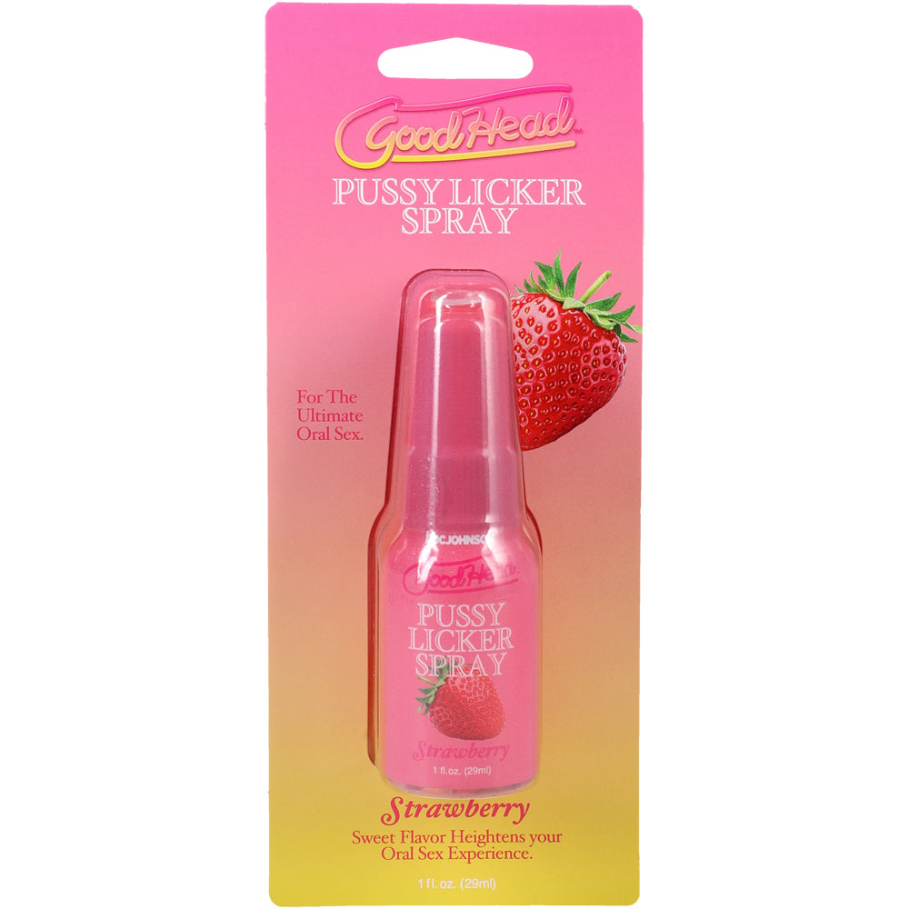 Goodhead Vagina Licker Spray Strawberry 1 oz. | 782421094812 | Discreet Personal Wellness