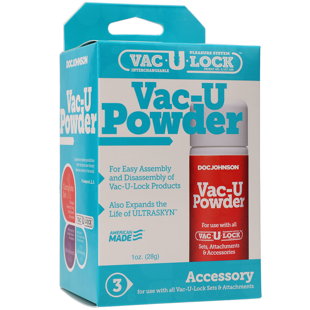 Vac-U-Lock - Vac-U Powder White | 782421156800 | Discreet Personal Wellness