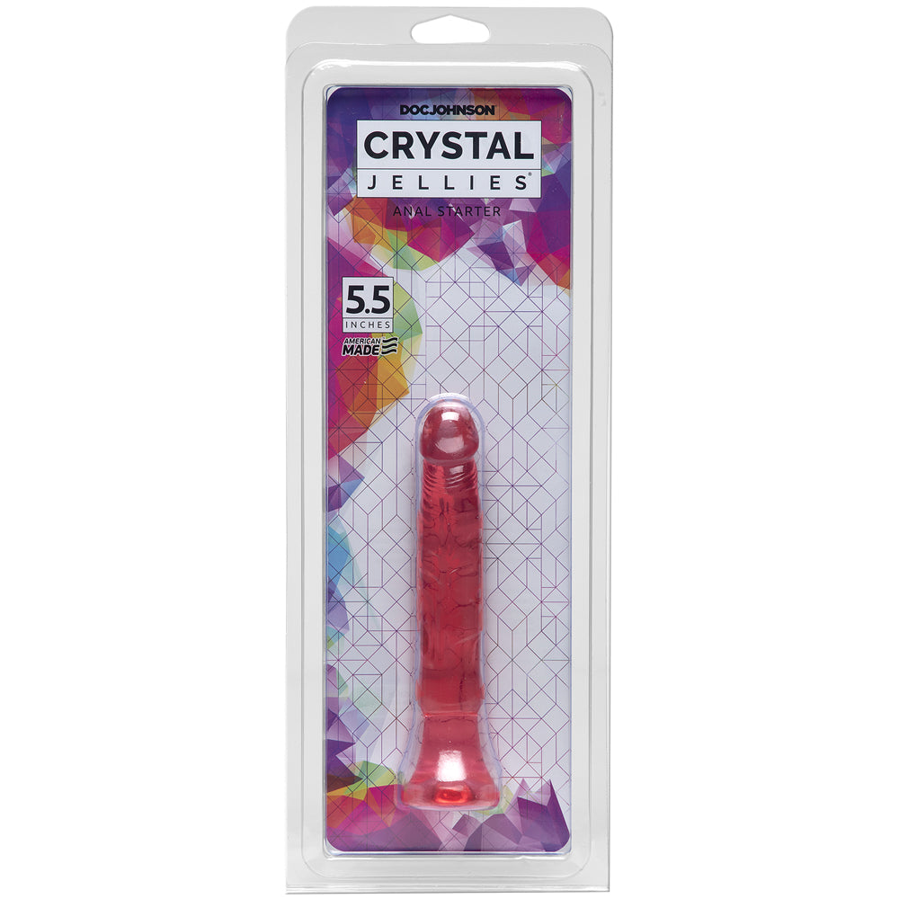 Crystal Jellies - Anal Delight - 5" Pink | 782421509507 | Discreet Personal Wellness