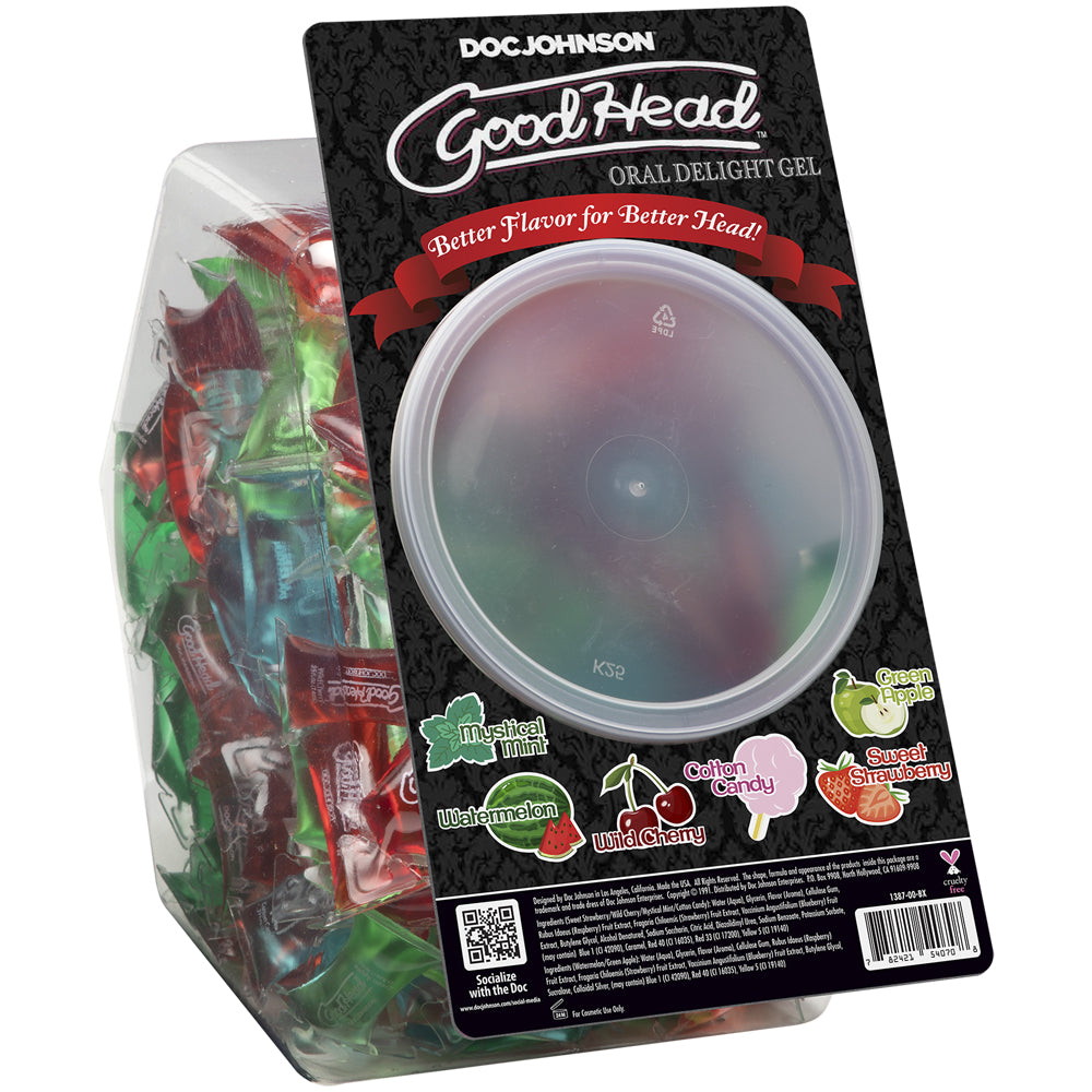 Goodhead - Oral Delight Gel - Bulk Refill - 216 Assorted Pieces | 782421540708 | Discreet Personal Wellness