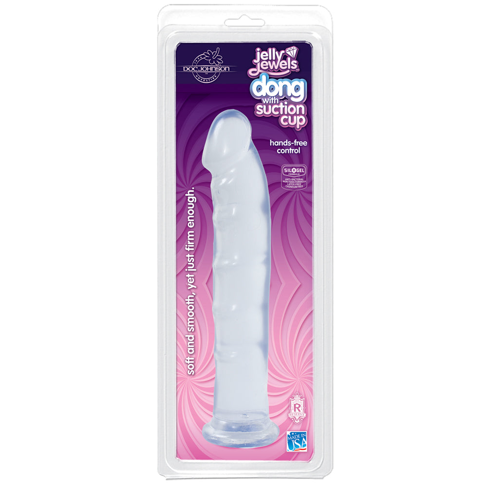 Jelly Jewels - Penis With Suction Cup Diamond | 782421815615 | Discreet Personal Wellness